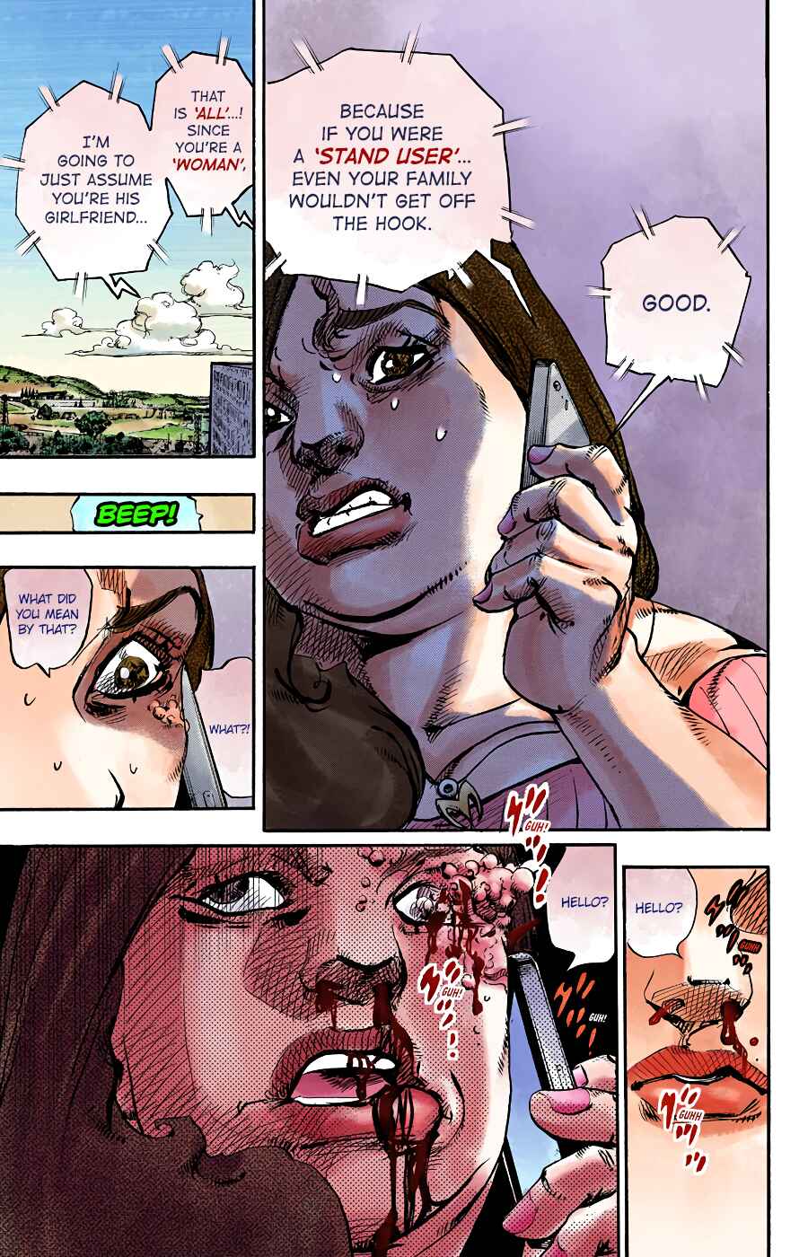 JoJo no Kimyou na Bouken: Part 8 - JoJolion Color-ban Chapter 88 - Page 35