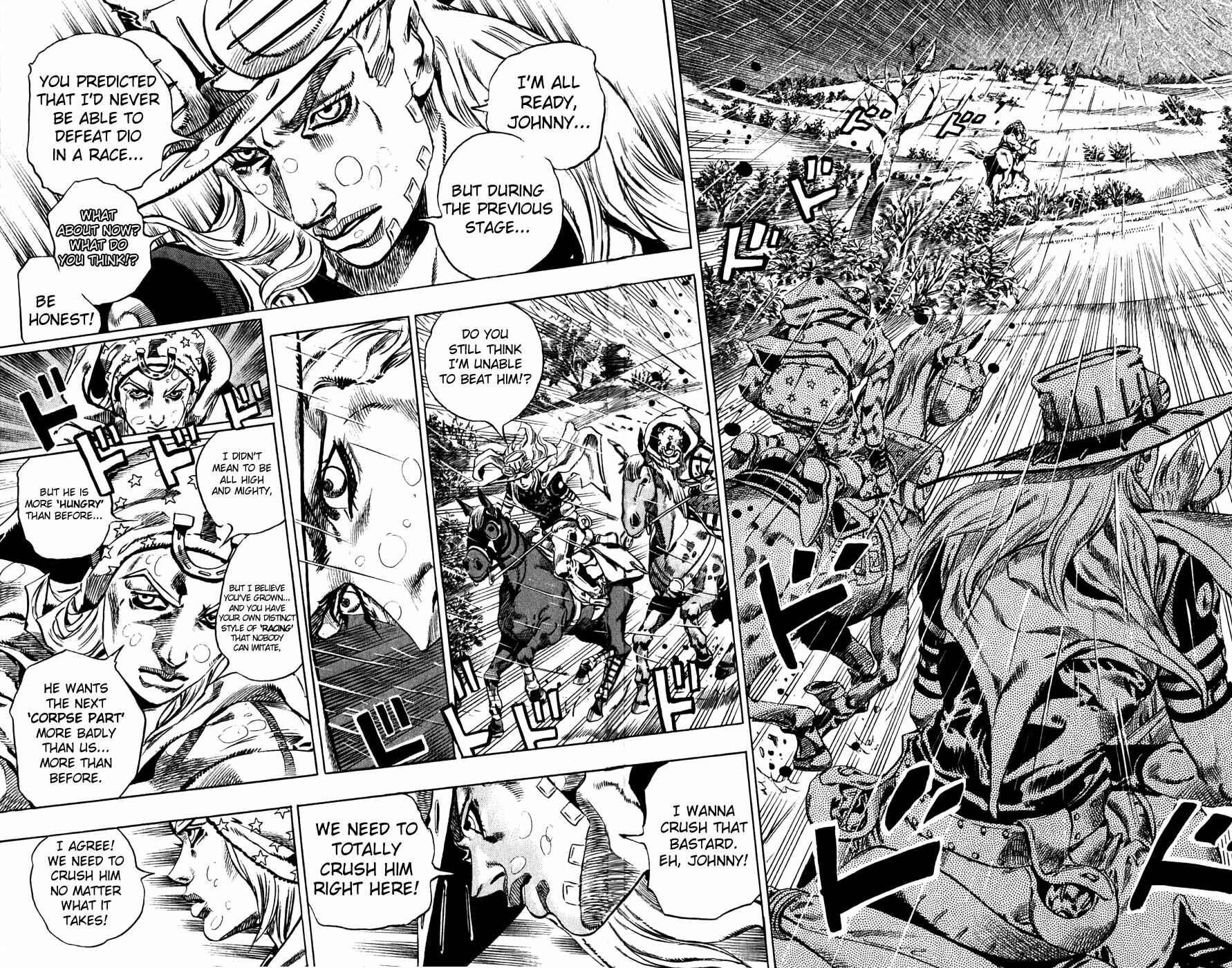 JoJo no Kimyou na Bouken: Part 7 - Steel Ball Run Chapter 38 - Page 21