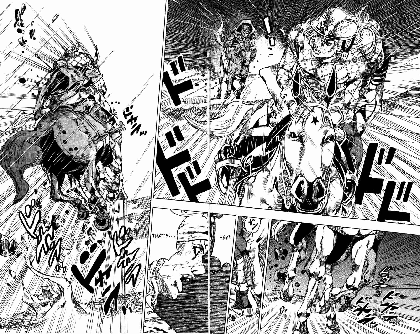 JoJo no Kimyou na Bouken: Part 7 - Steel Ball Run Chapter 38 - Page 44