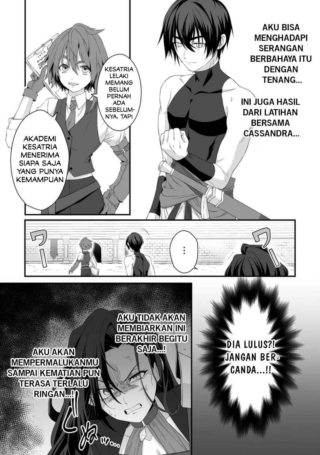 Teisou Gyakuten Sekai de Yuiitsu no Otoko Kishi no Ore, Onna Kishi Gakuen ni Nyuugaku Shitara Nazeka Eiyou Atsukai Sareta: Zetsurin Skill de Harem Musou Chapter 3 - Page 12