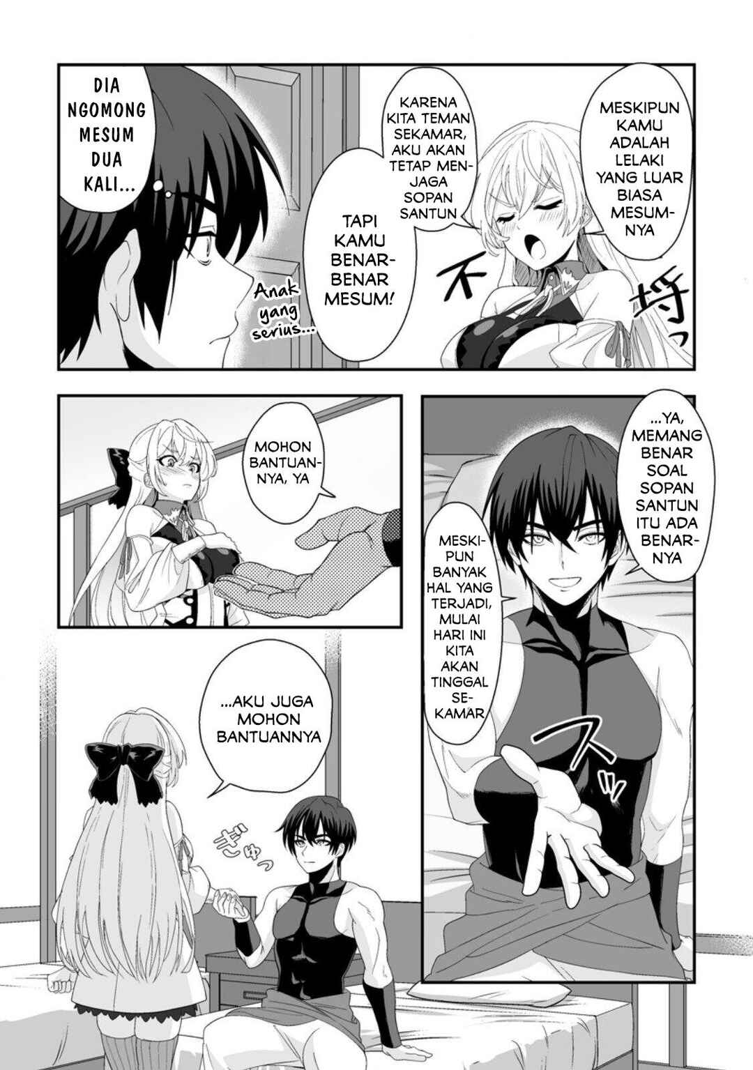 Teisou Gyakuten Sekai de Yuiitsu no Otoko Kishi no Ore, Onna Kishi Gakuen ni Nyuugaku Shitara Nazeka Eiyou Atsukai Sareta: Zetsurin Skill de Harem Musou Chapter 3 - Page 19