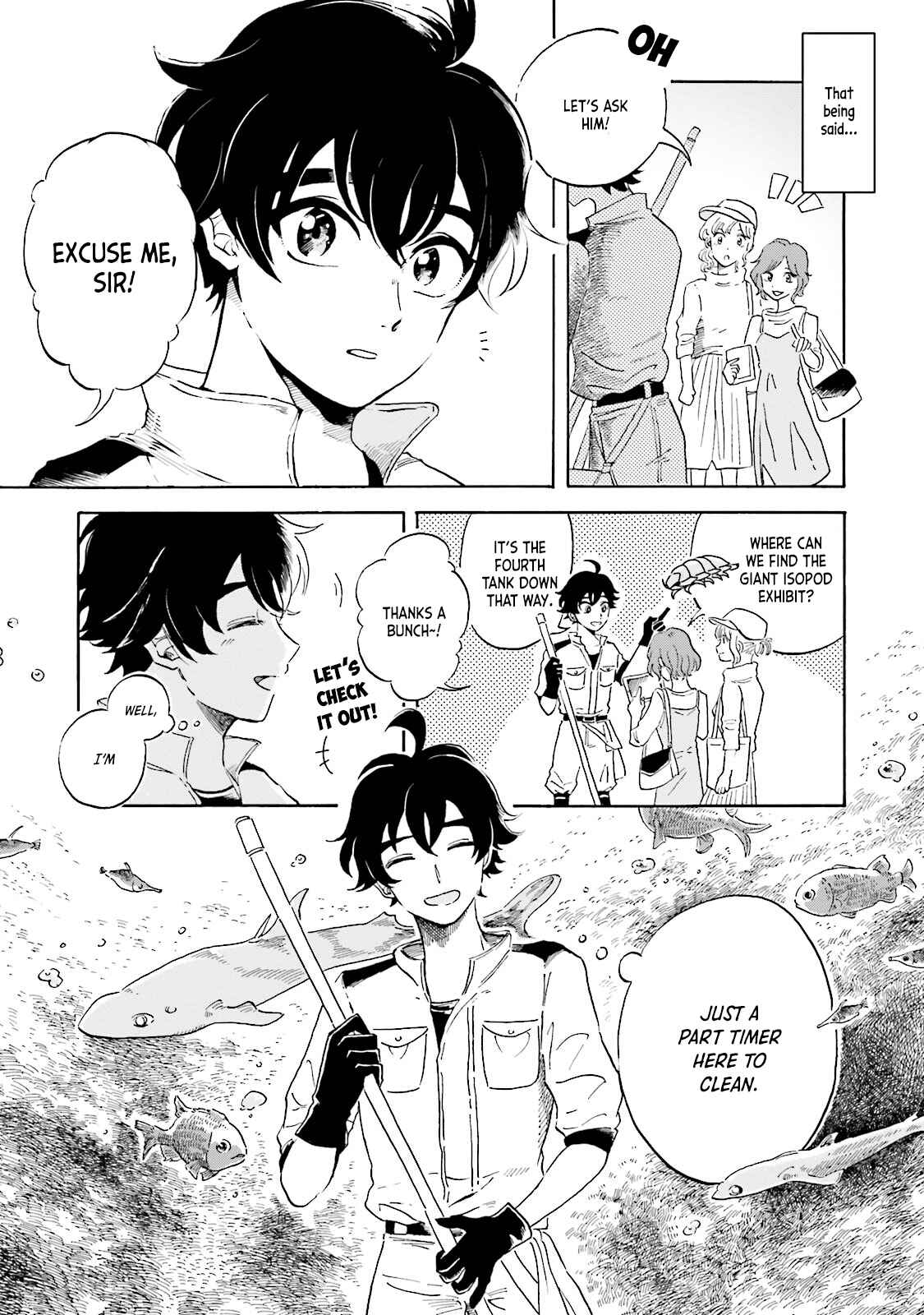 Magmell Shinkai Suizokukan Chapter 1 - Page 7