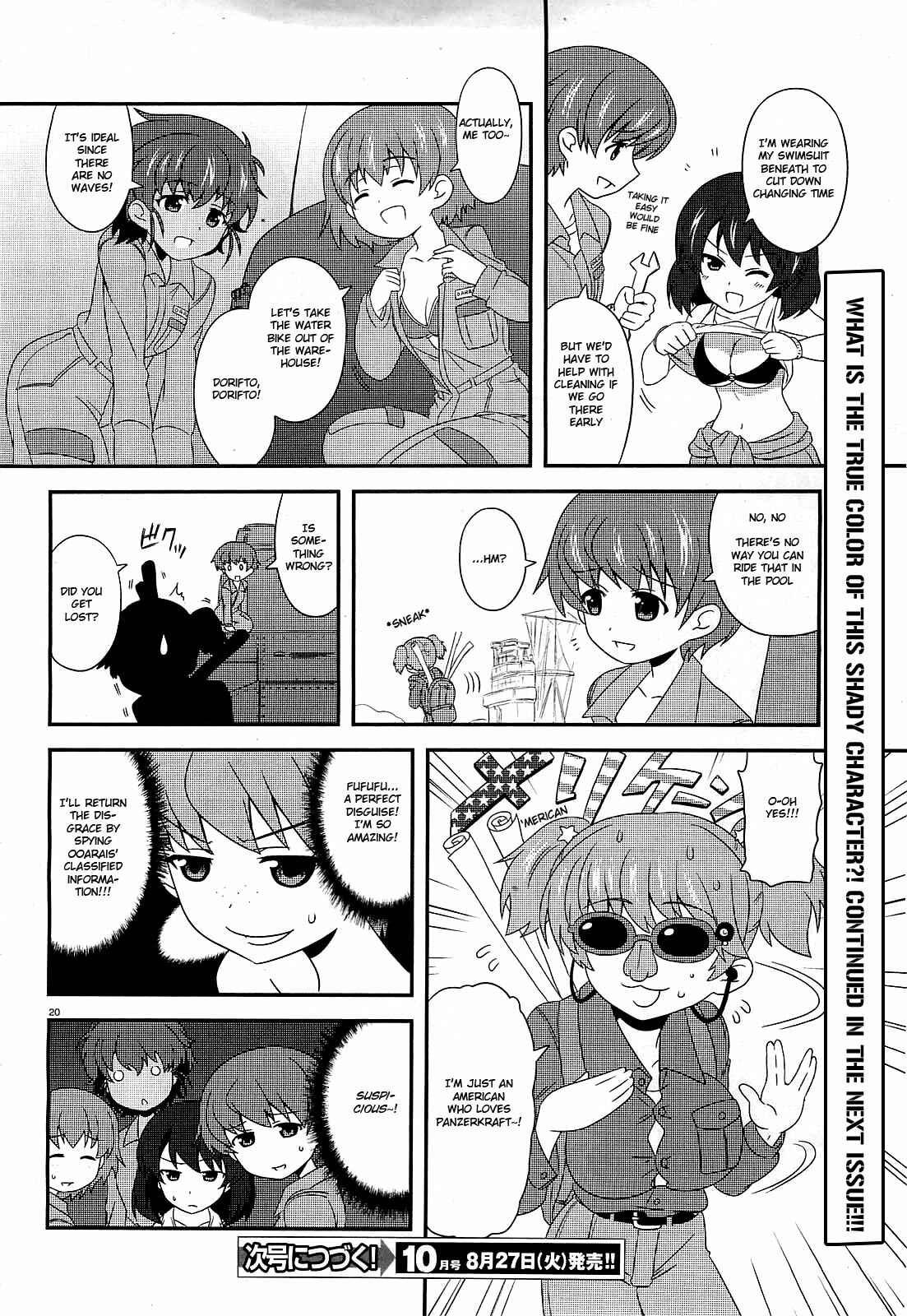 GIRLS und PANZER - Motto Love Love Sakusen desu! Chapter 3 - Page 20