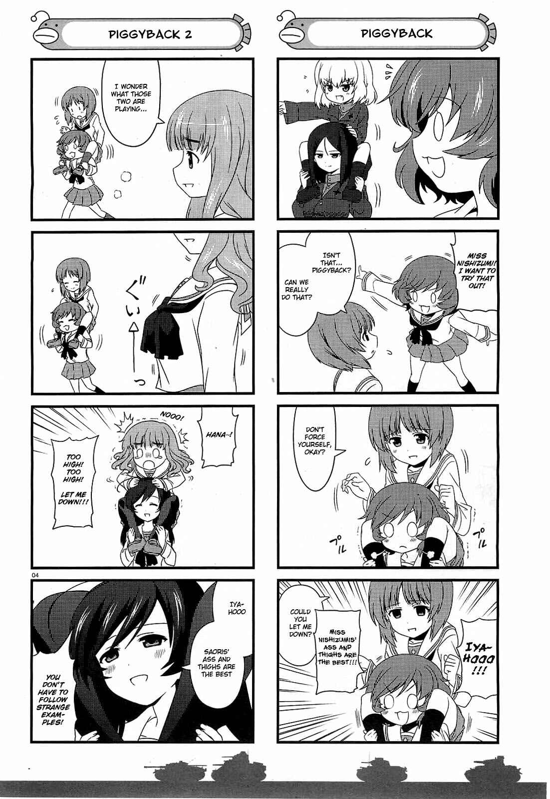 GIRLS und PANZER - Motto Love Love Sakusen desu! Chapter 3 - Page 4