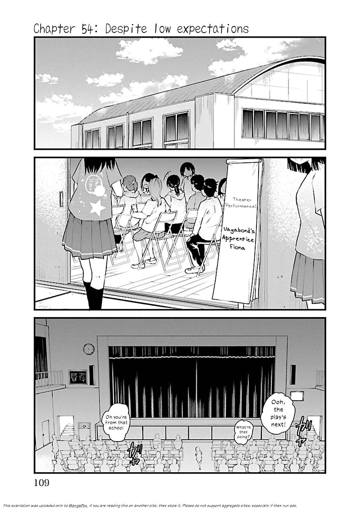 Koe ga dasenai Shoujo wa "Kanojo ga Yasashisugiru" to Omotte iru Chapter 54 - Page 1
