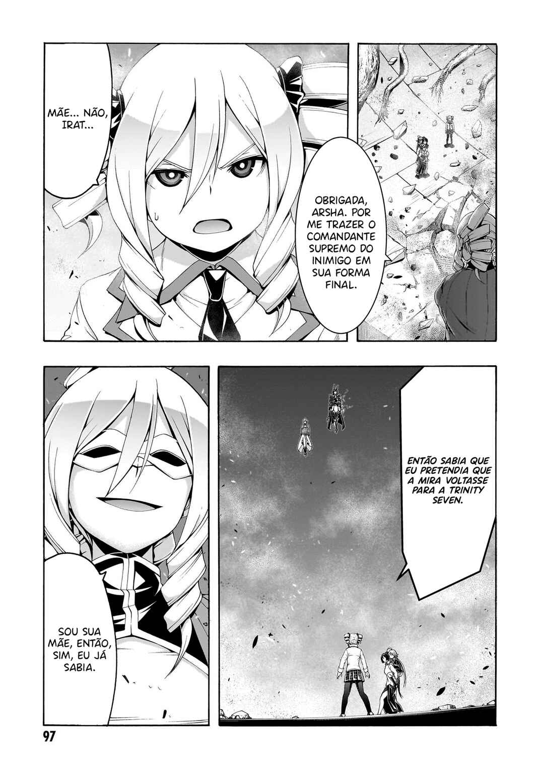 Trinity Seven - 7-Nin no Masho Tsukai Chapter 159 - Page 16