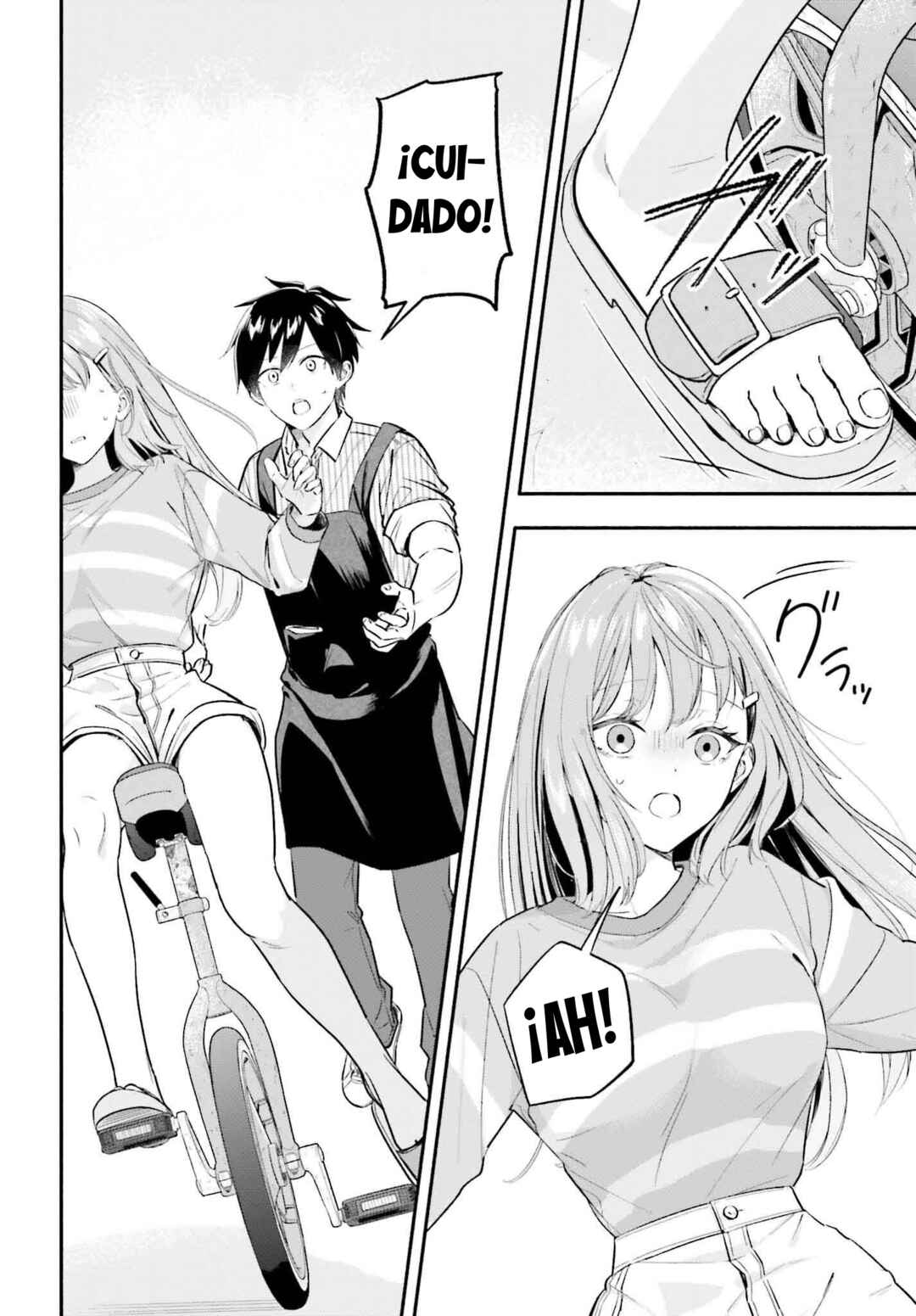 Kaji Daikou no Arubaito wo Hajimetara Gakuen Ichi no Bishoujo no Kazoku ni Kiniirarechaimashita. Chapter 6 - Page 34