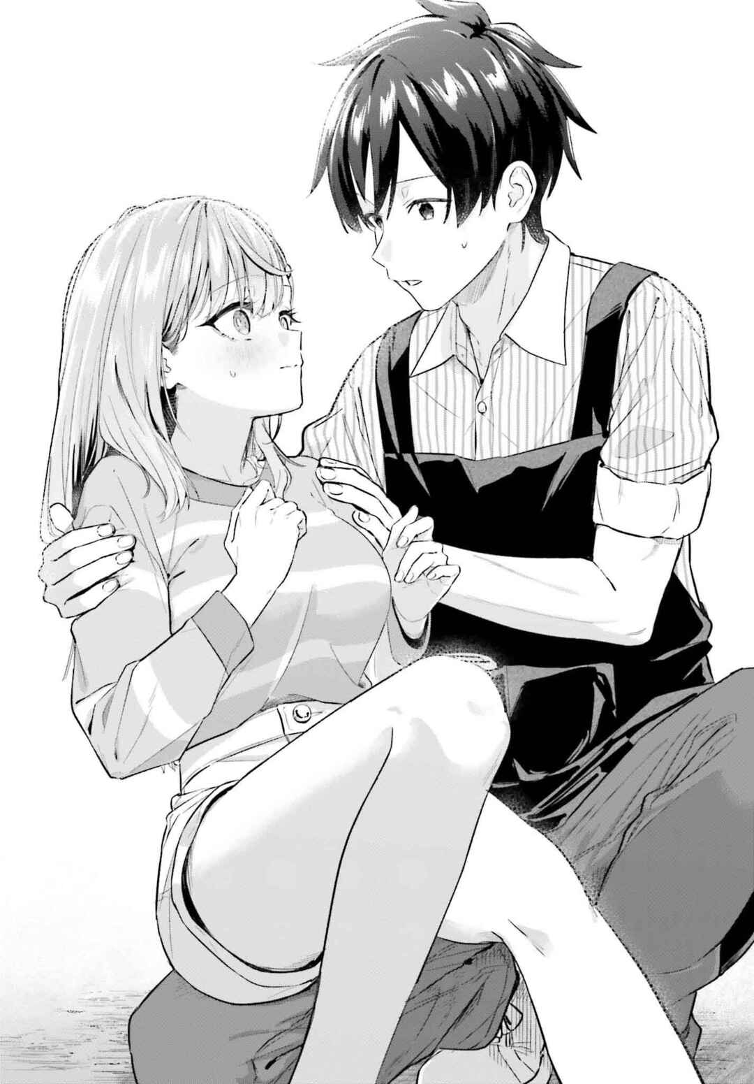Kaji Daikou no Arubaito wo Hajimetara Gakuen Ichi no Bishoujo no Kazoku ni Kiniirarechaimashita. Chapter 6 - Page 36