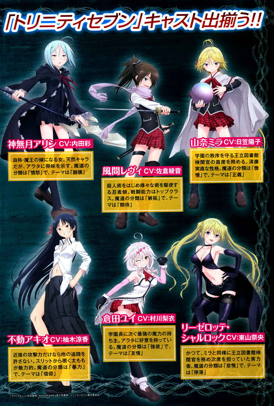 Trinity Seven - 7-Nin no Masho Tsukai Chapter 44 - Page 5