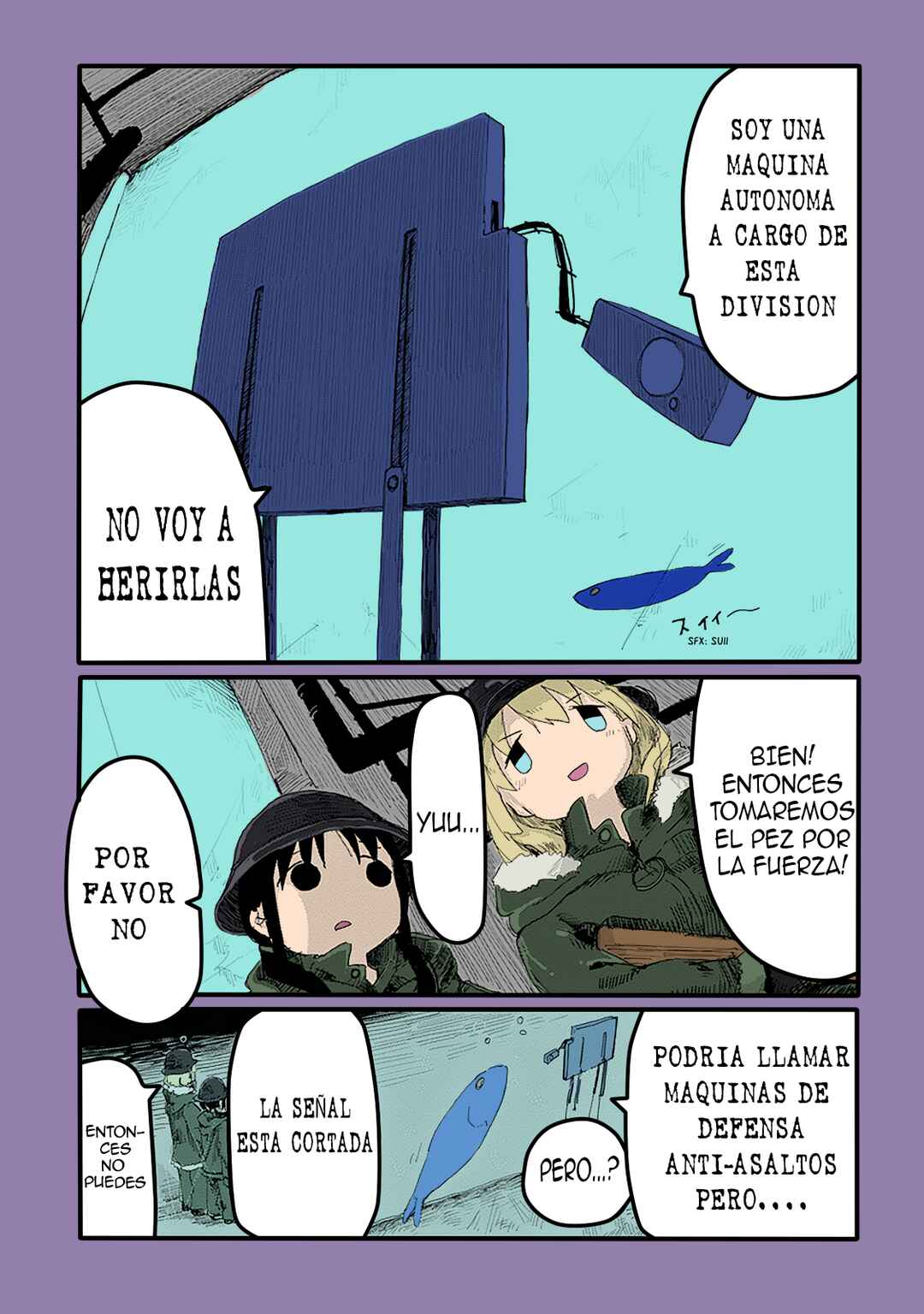Shoujo Shuumatsu Ryokou (Fan Colored) Chapter 20 - Page 6