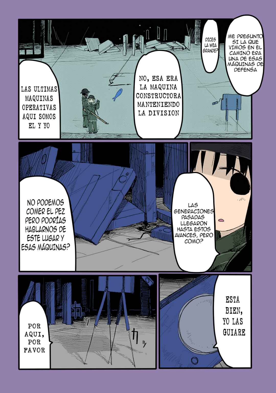 Shoujo Shuumatsu Ryokou (Fan Colored) Chapter 20 - Page 7