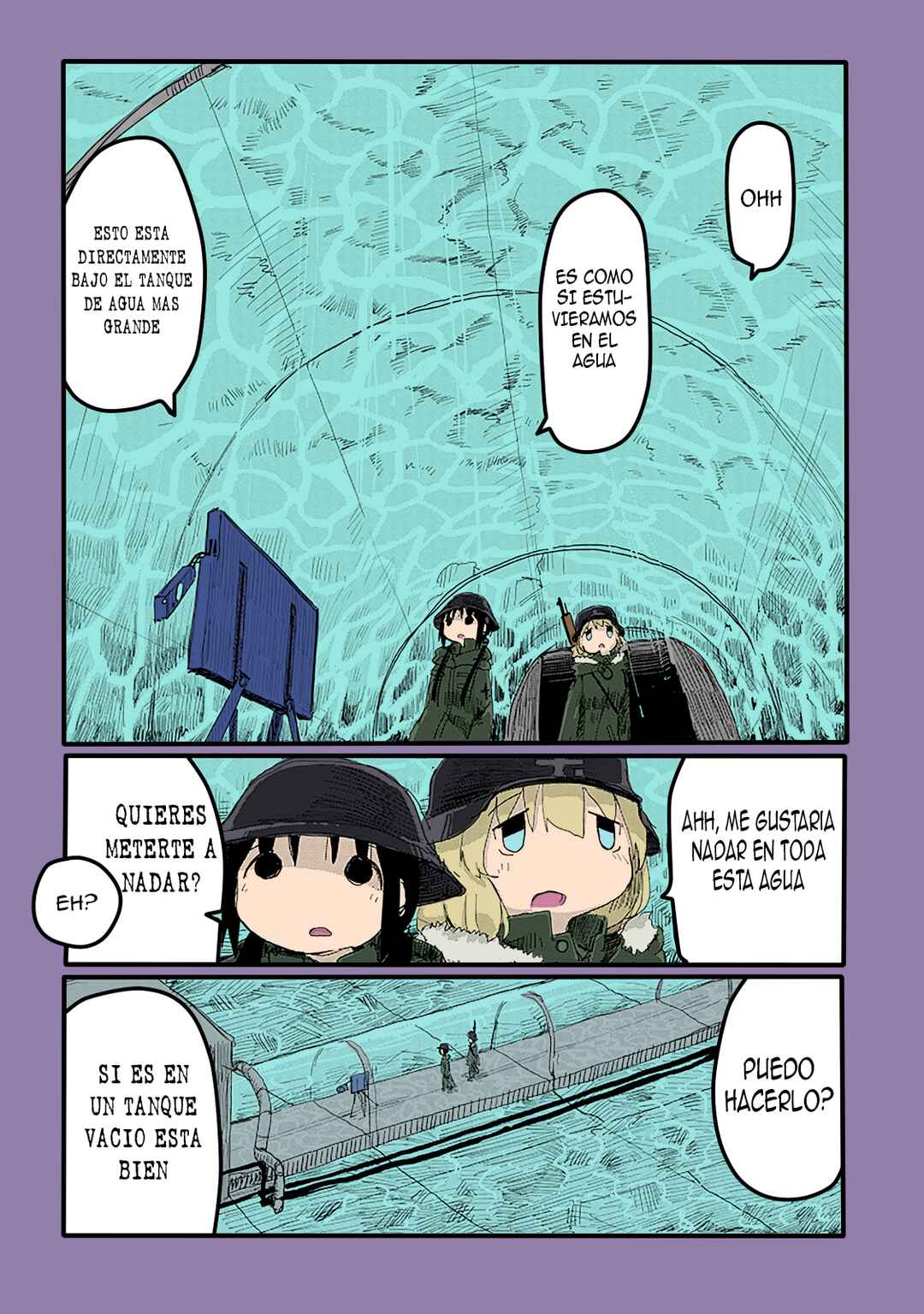 Shoujo Shuumatsu Ryokou (Fan Colored) Chapter 20 - Page 9