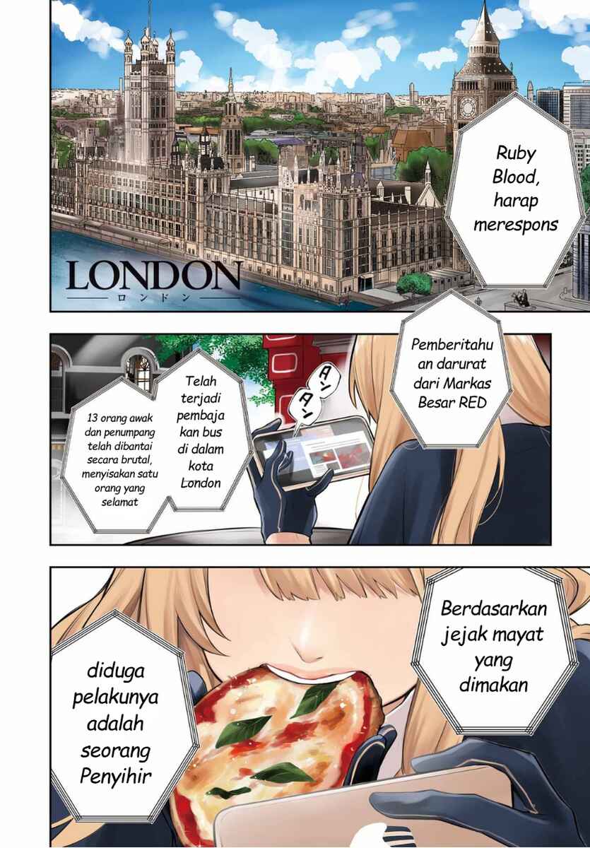 Ruby on the Cake: Hitokui Majo no Bansankai Chapter 1 - Page 6