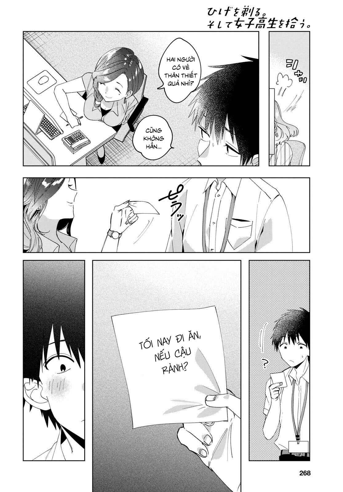Hige o Soru. Soshite Joshikousei o Hirou. Chapter 13 - Page 21