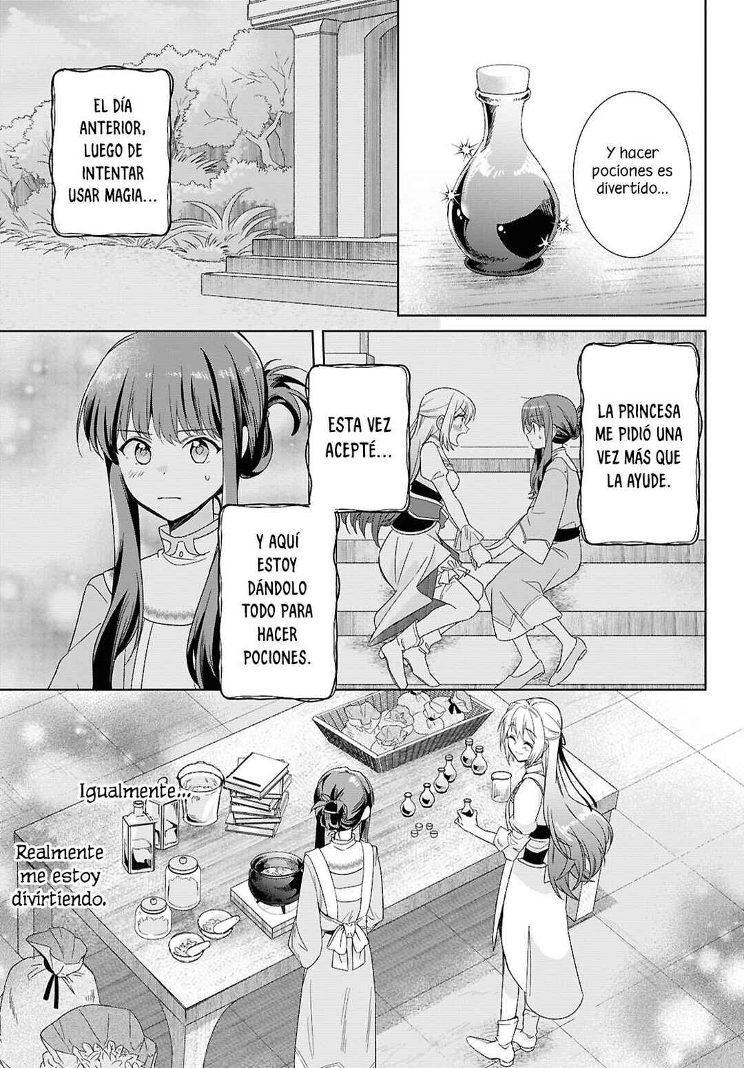 Muryoku Seijo to Munou Oujo ~Maryoku Zero de Shoukansareta Seijo no Isekai Kyuukokuki~ Chapter 3 - Page 6