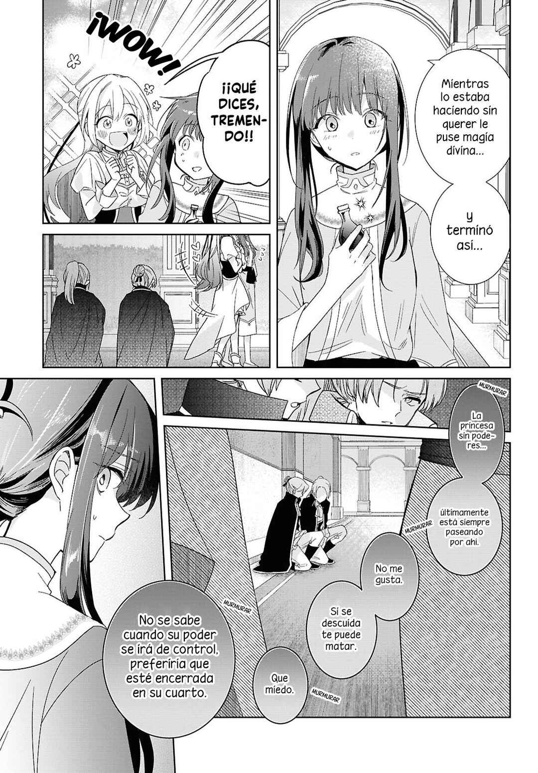 Muryoku Seijo to Munou Oujo ~Maryoku Zero de Shoukansareta Seijo no Isekai Kyuukokuki~ Chapter 3 - Page 8
