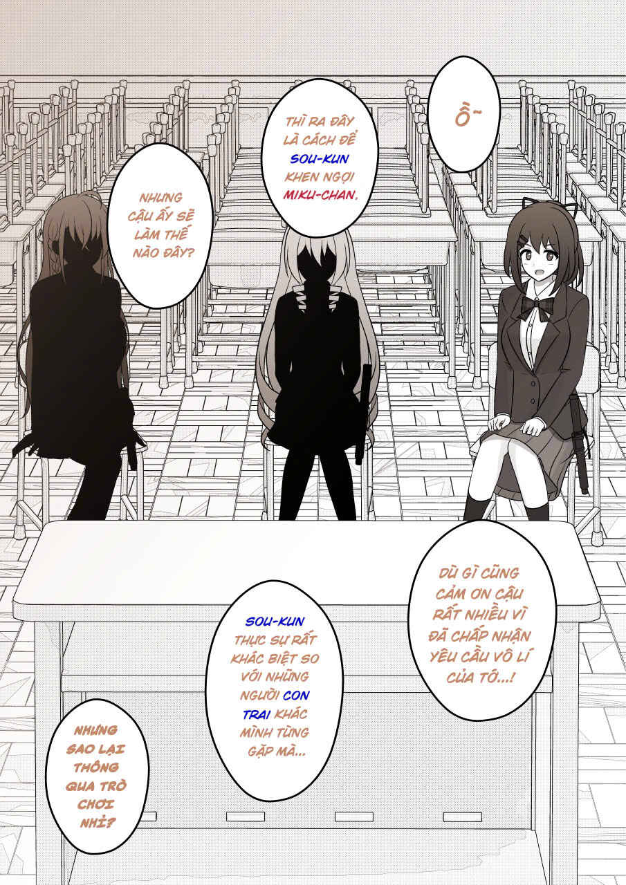 Danjo-hi 1:39 no Heikou Sekai wa Omoi no Hoka Futsuu Chapter 60 - Page 2