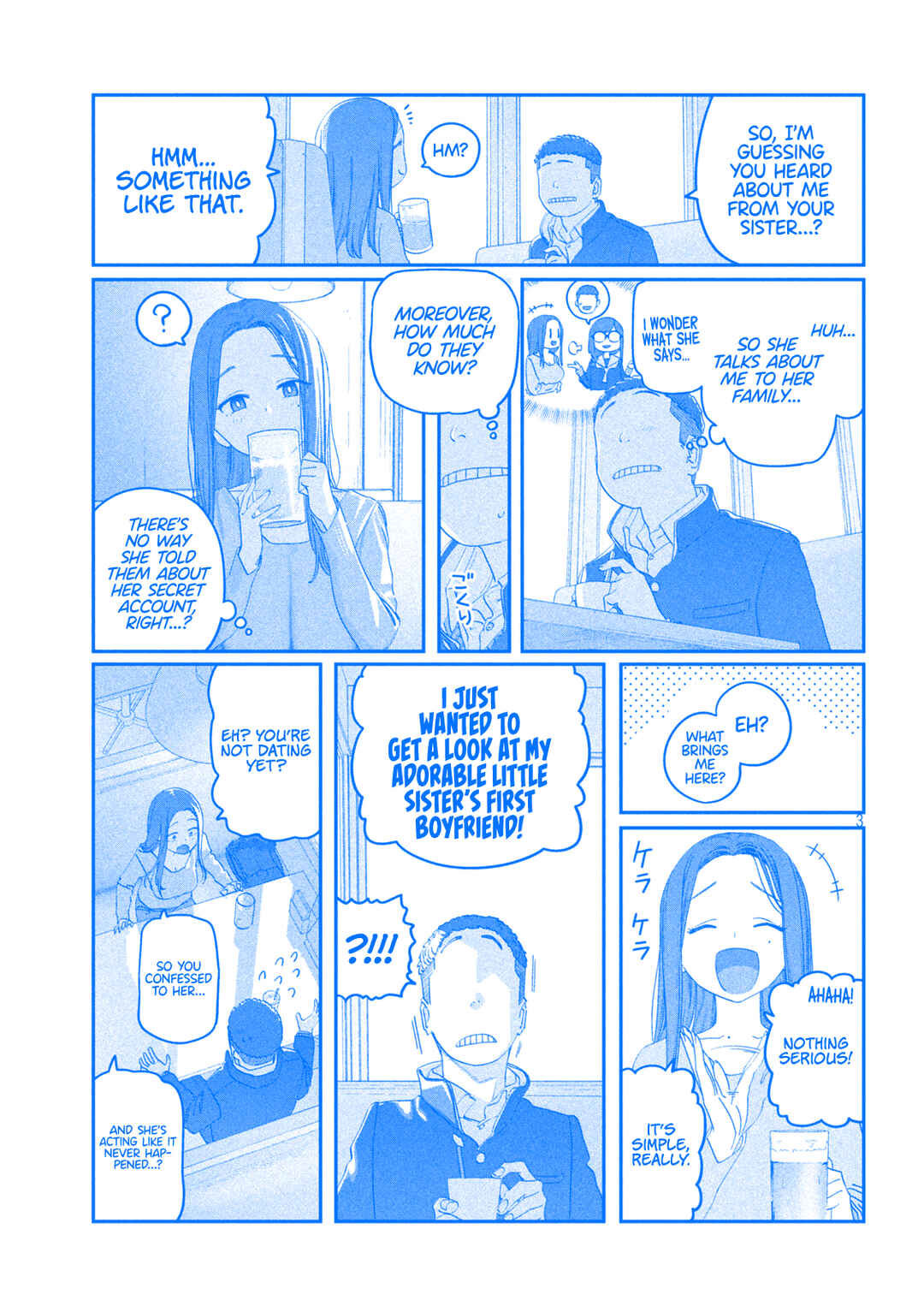 Getsuyoubi no Tawawa (Blue) (Fan Colored) Chapter 127 - Page 4