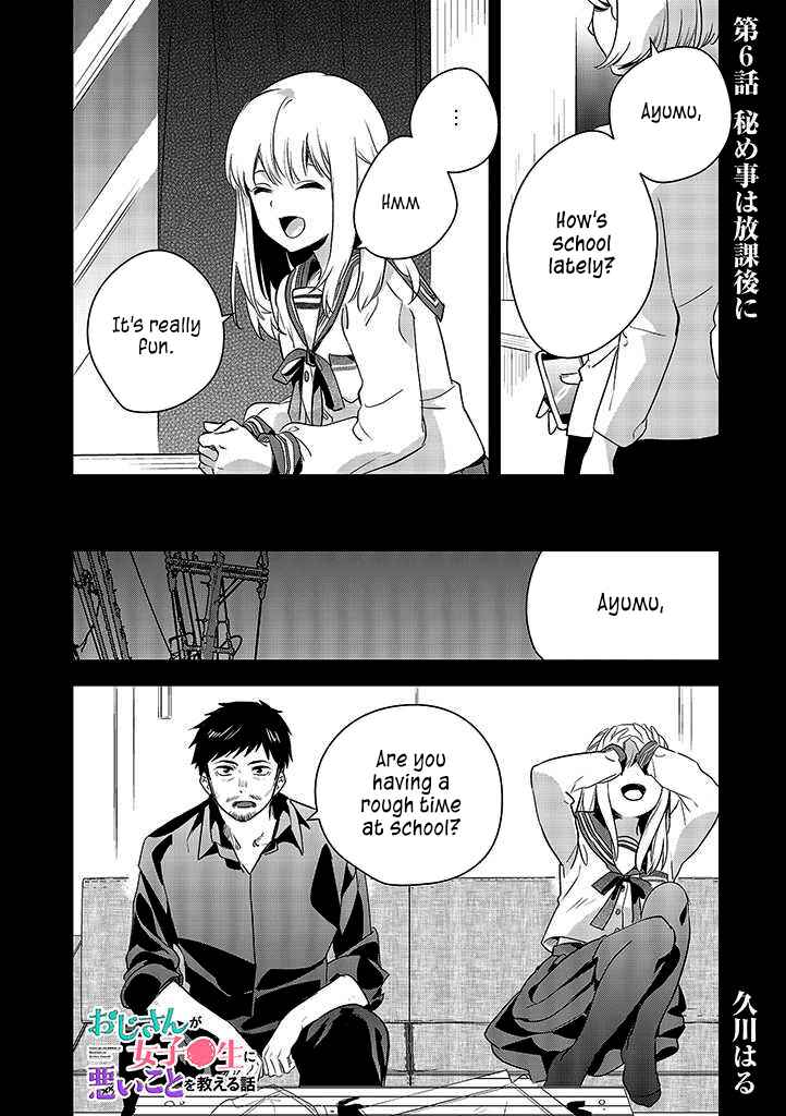 Oji-san ga Joshi●sei ni Warui Koto wo Oshieru Hanashi Chapter 6 - Page 1