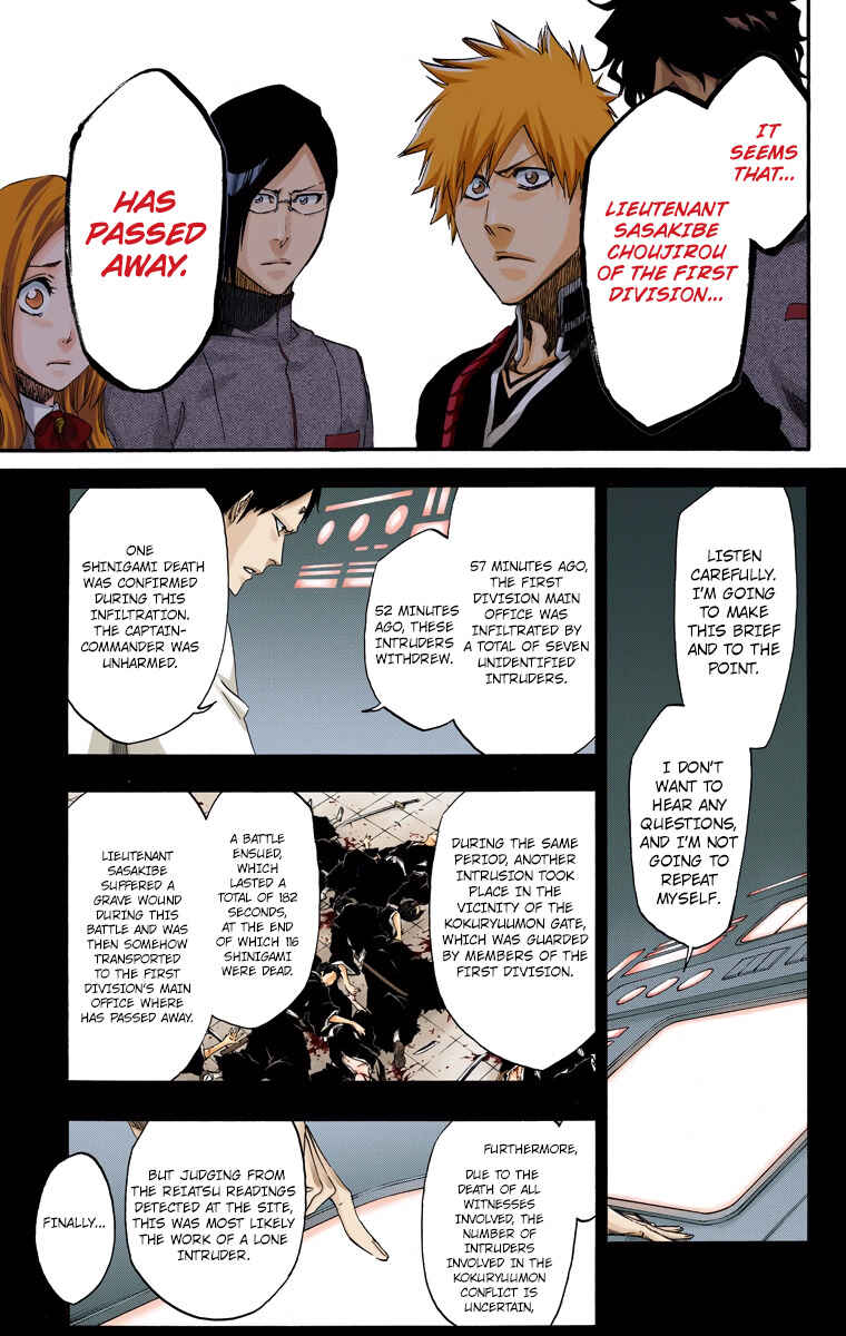 Bleach (Official Colored) Chapter 485 - Page 9