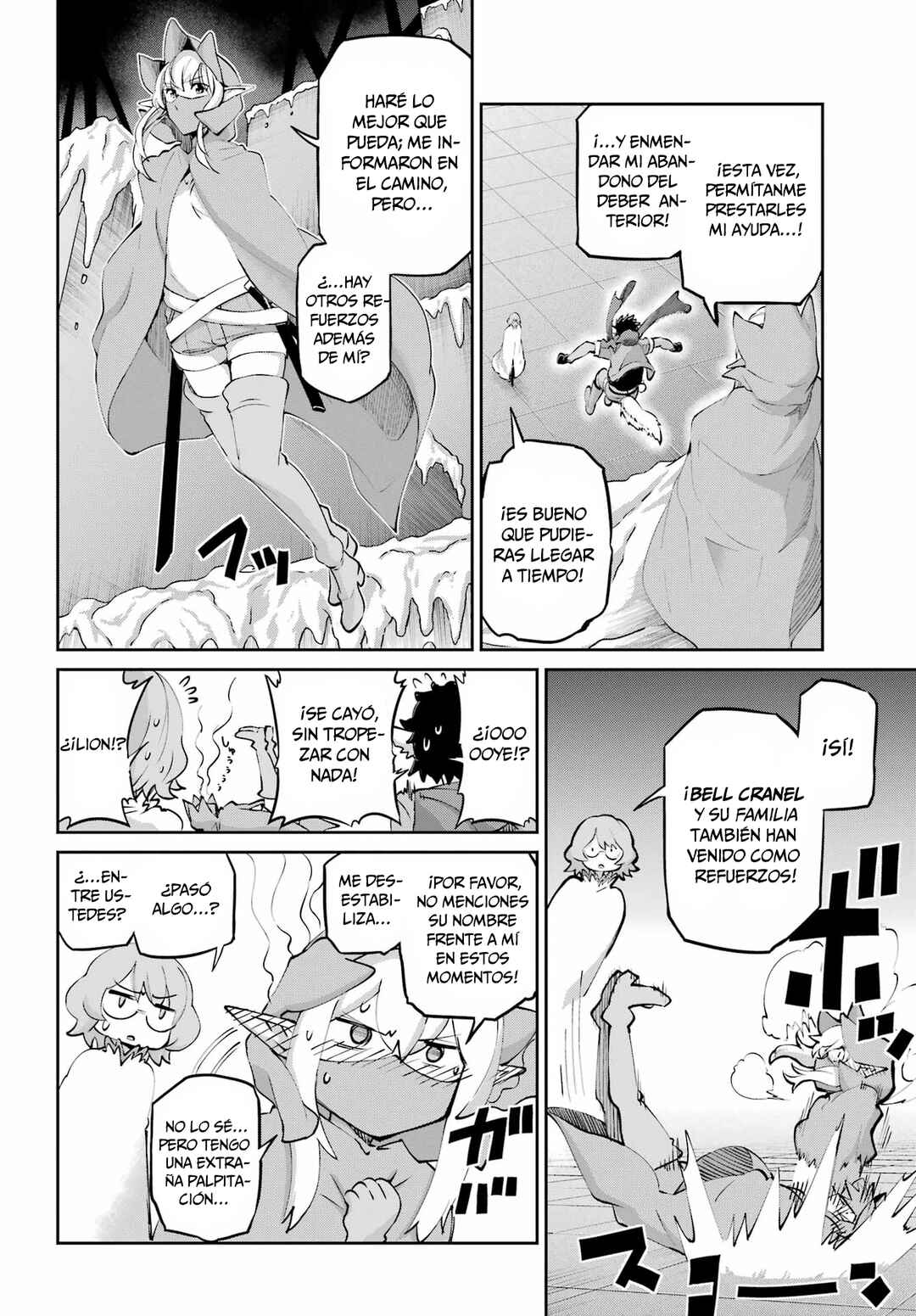 Dungeon ni Deai wo Motomeru no wa Machigatte Iru Darou ka Gaiden - Sword Oratoria Chapter 132 - Page 44