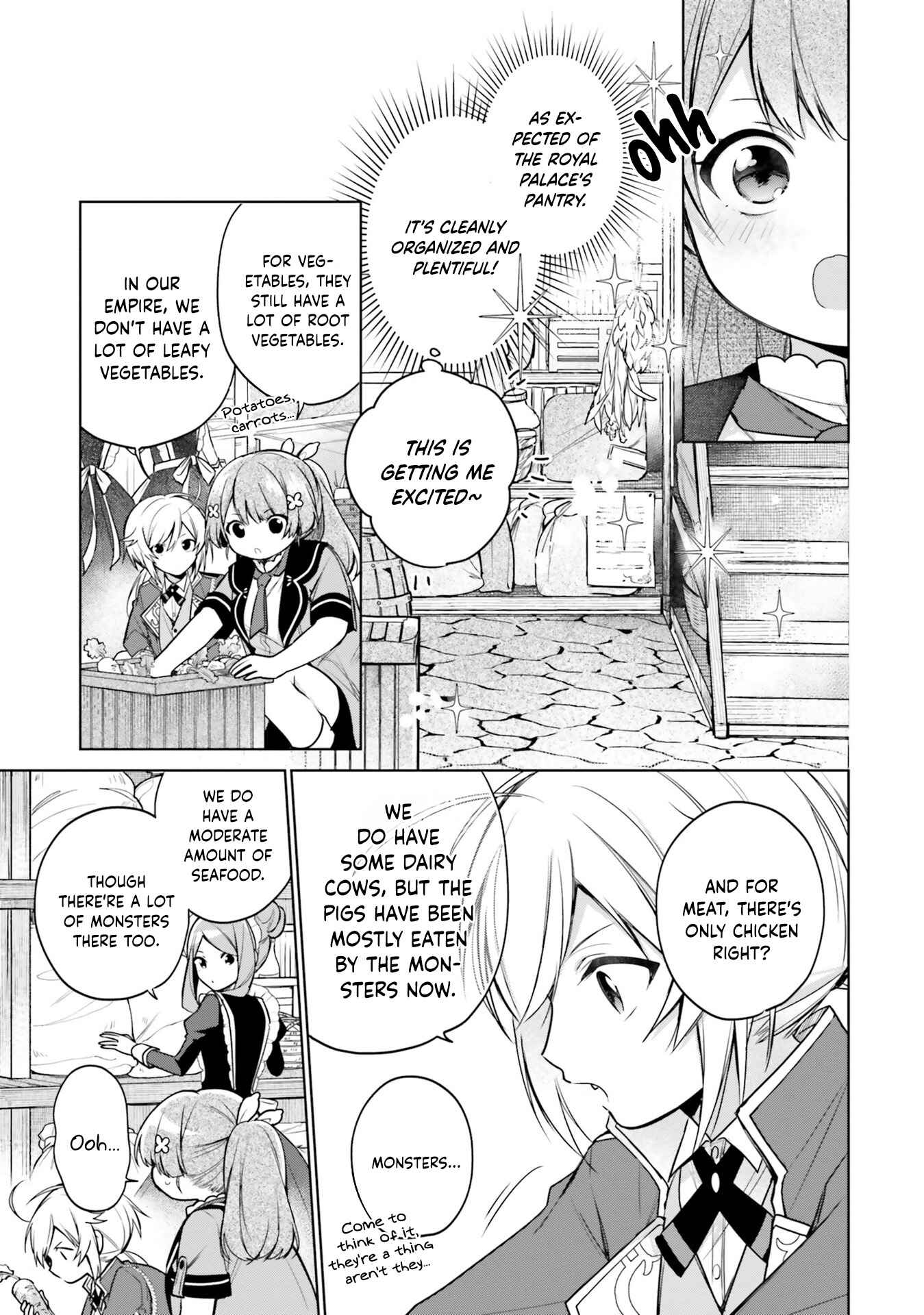 Seijo ja Nakatta node, Oukyuu de Nonbiri Gohan wo Tsukuru Koto ni Shimashita Chapter 9 - Page 5