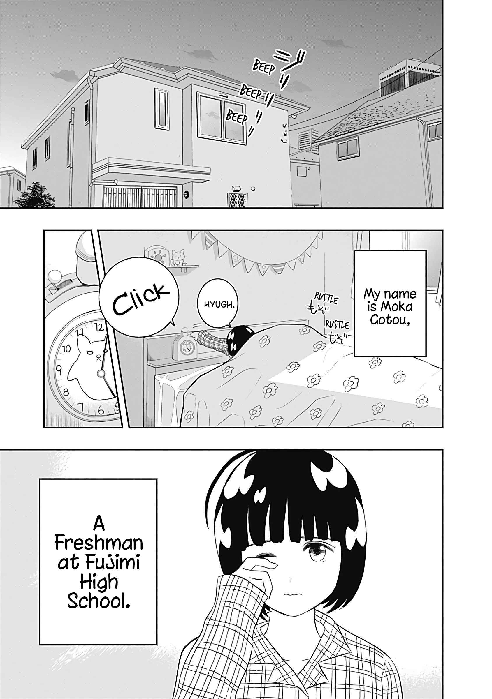 Keppeki Danshi! Aoyama-kun Chapter 11 - Page 1