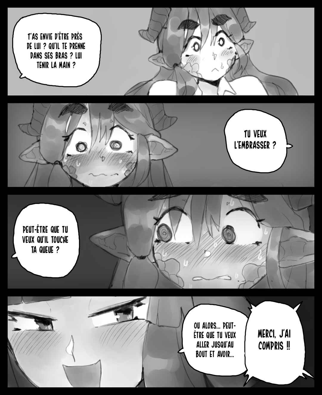 My Childhood Friend Is A Dragon Who's Embarrassed About the Size Of Her Tail Chapter 8 - Page 2