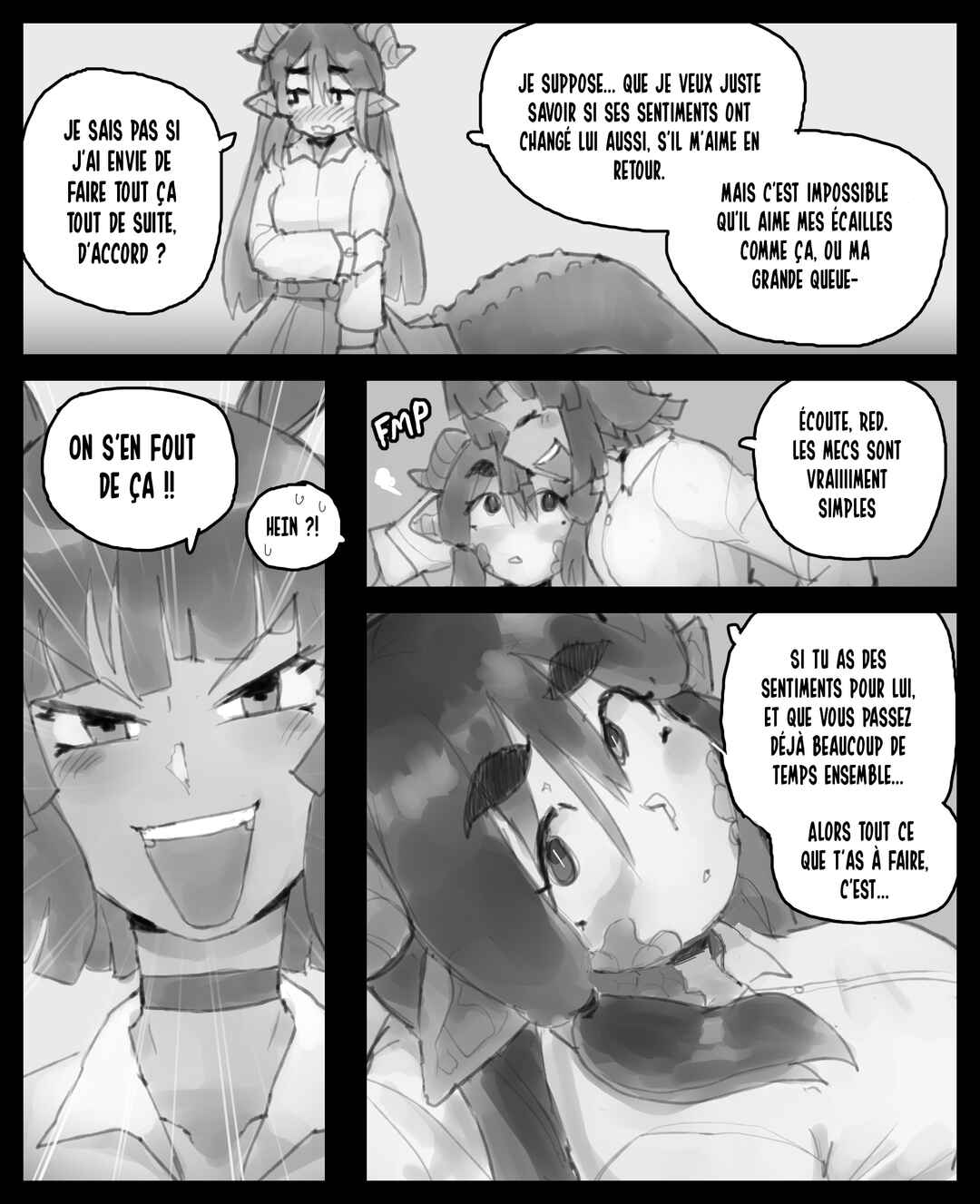 My Childhood Friend Is A Dragon Who's Embarrassed About the Size Of Her Tail Chapter 8 - Page 3