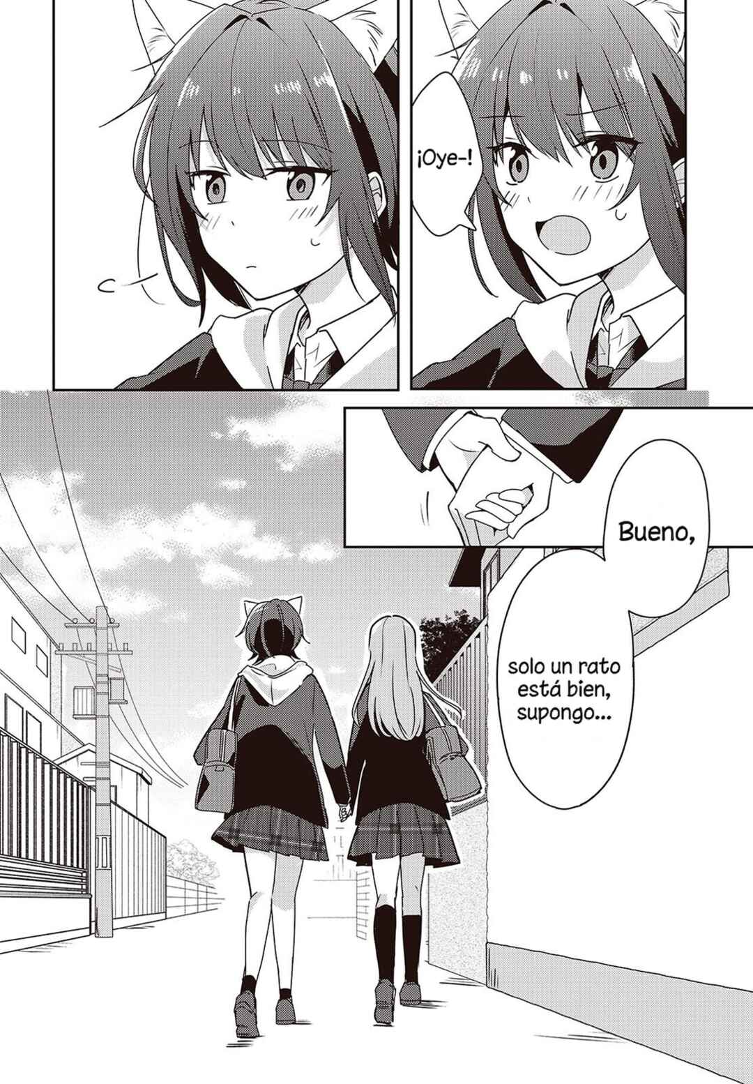 Osananajimi wa, Nyaa to Naite Skirt no Naka Chapter 8 - Page 11