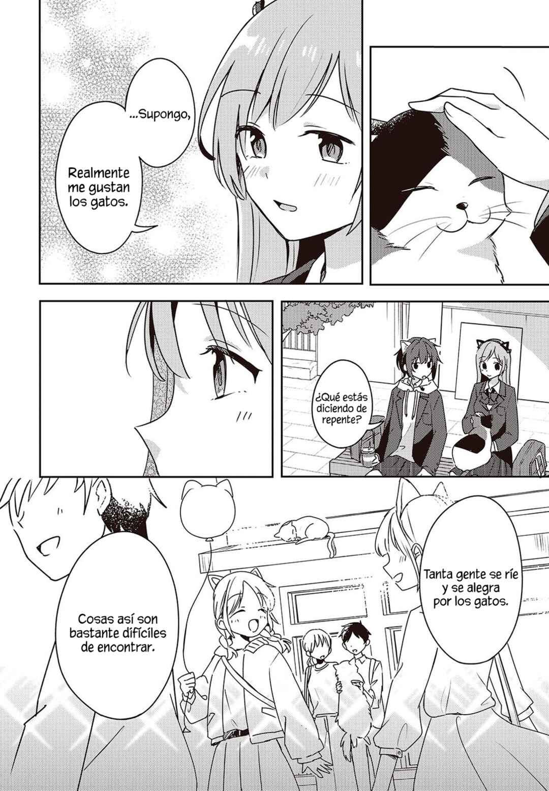 Osananajimi wa, Nyaa to Naite Skirt no Naka Chapter 8 - Page 23