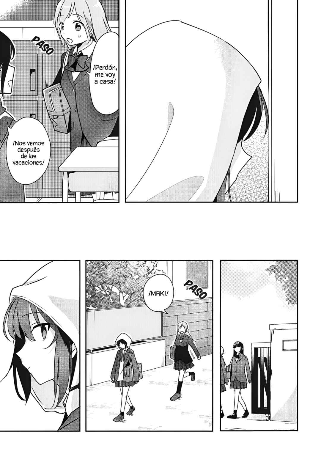 Osananajimi wa, Nyaa to Naite Skirt no Naka Chapter 8 - Page 3