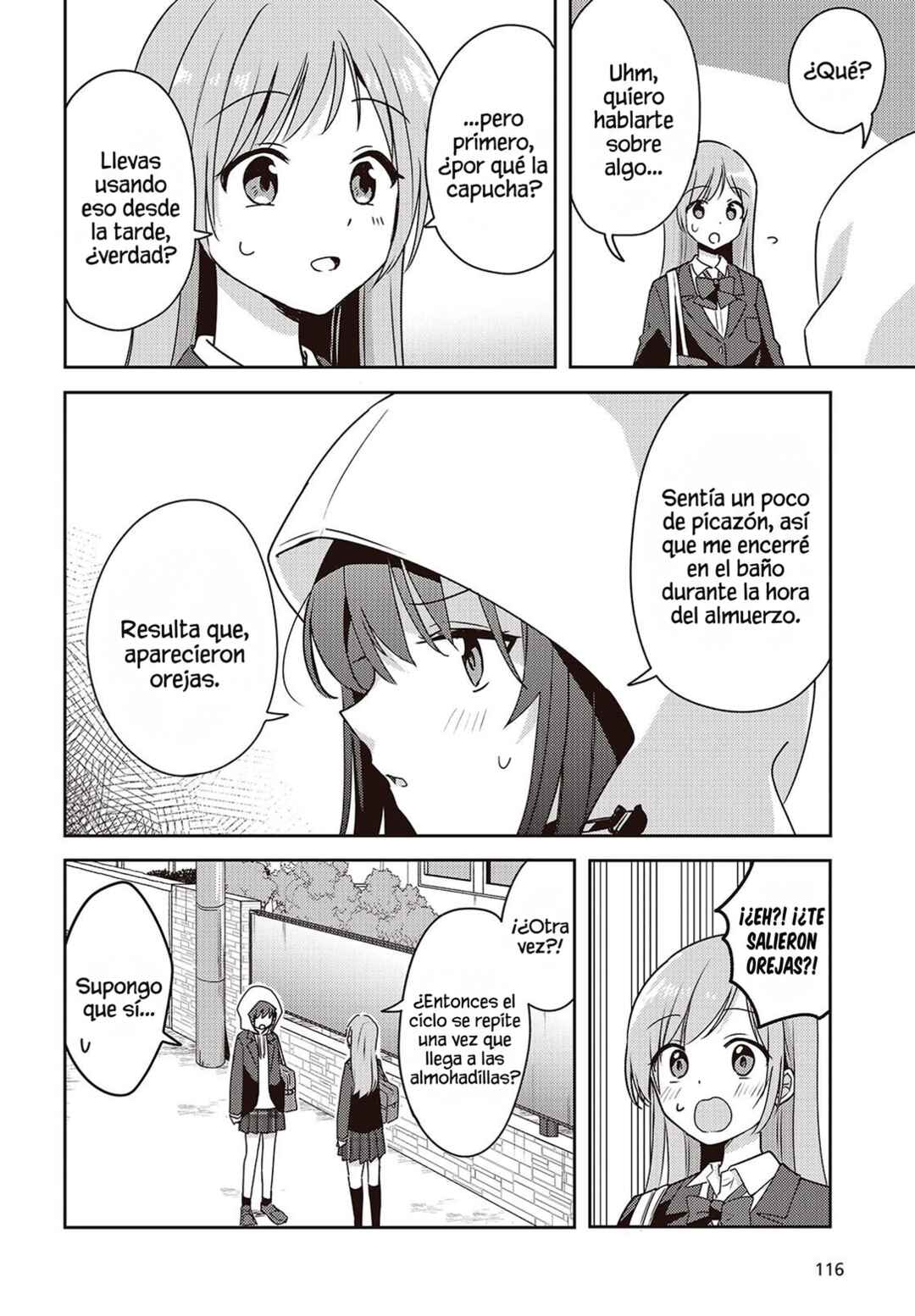 Osananajimi wa, Nyaa to Naite Skirt no Naka Chapter 8 - Page 4