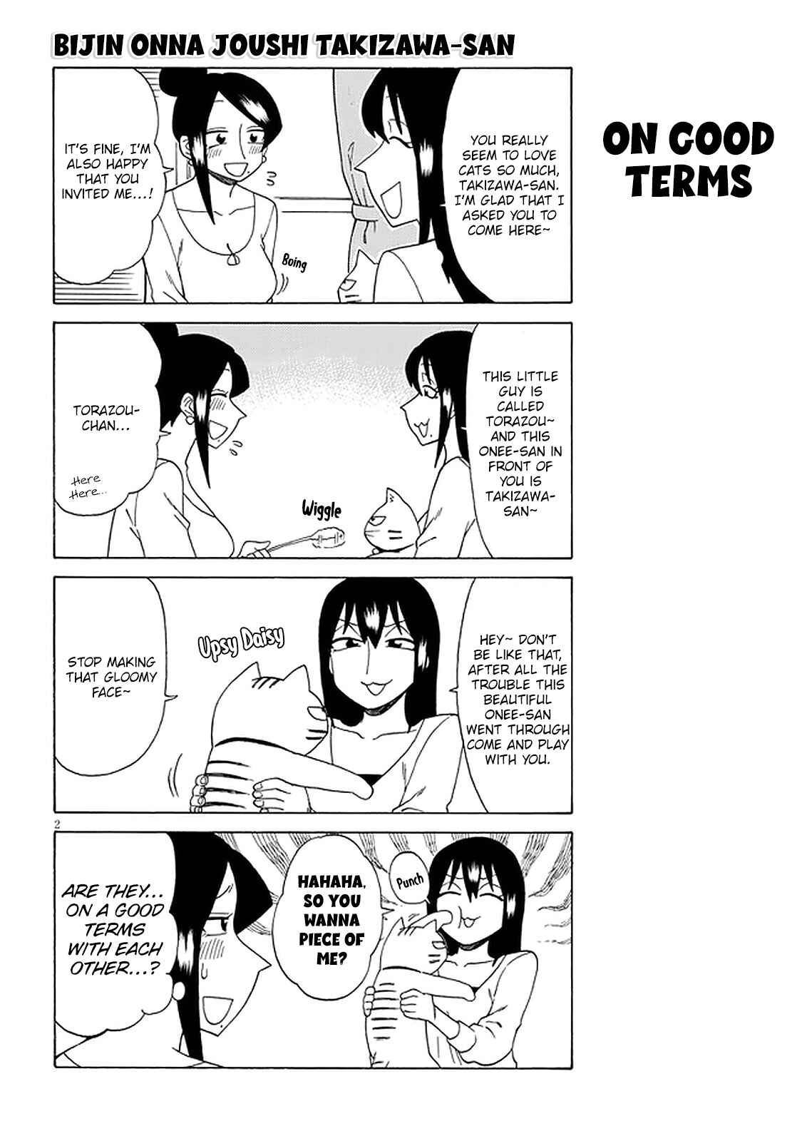 Bijin Onna Joushi Takizawa-san Chapter 114 - Page 2