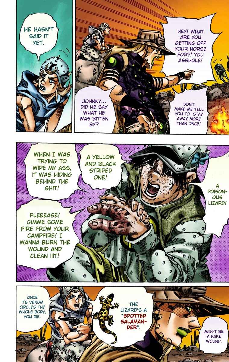 JoJo no Kimyou na Bouken: Part 7 - Steel Ball Run Color-ban Chapter 15 - Page 17
