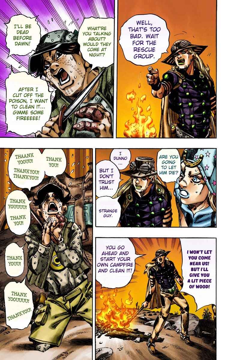 JoJo no Kimyou na Bouken: Part 7 - Steel Ball Run Color-ban Chapter 15 - Page 18