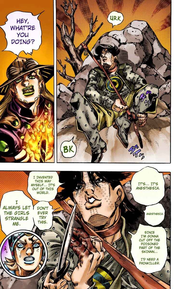 JoJo no Kimyou na Bouken: Part 7 - Steel Ball Run Color-ban Chapter 15 - Page 20