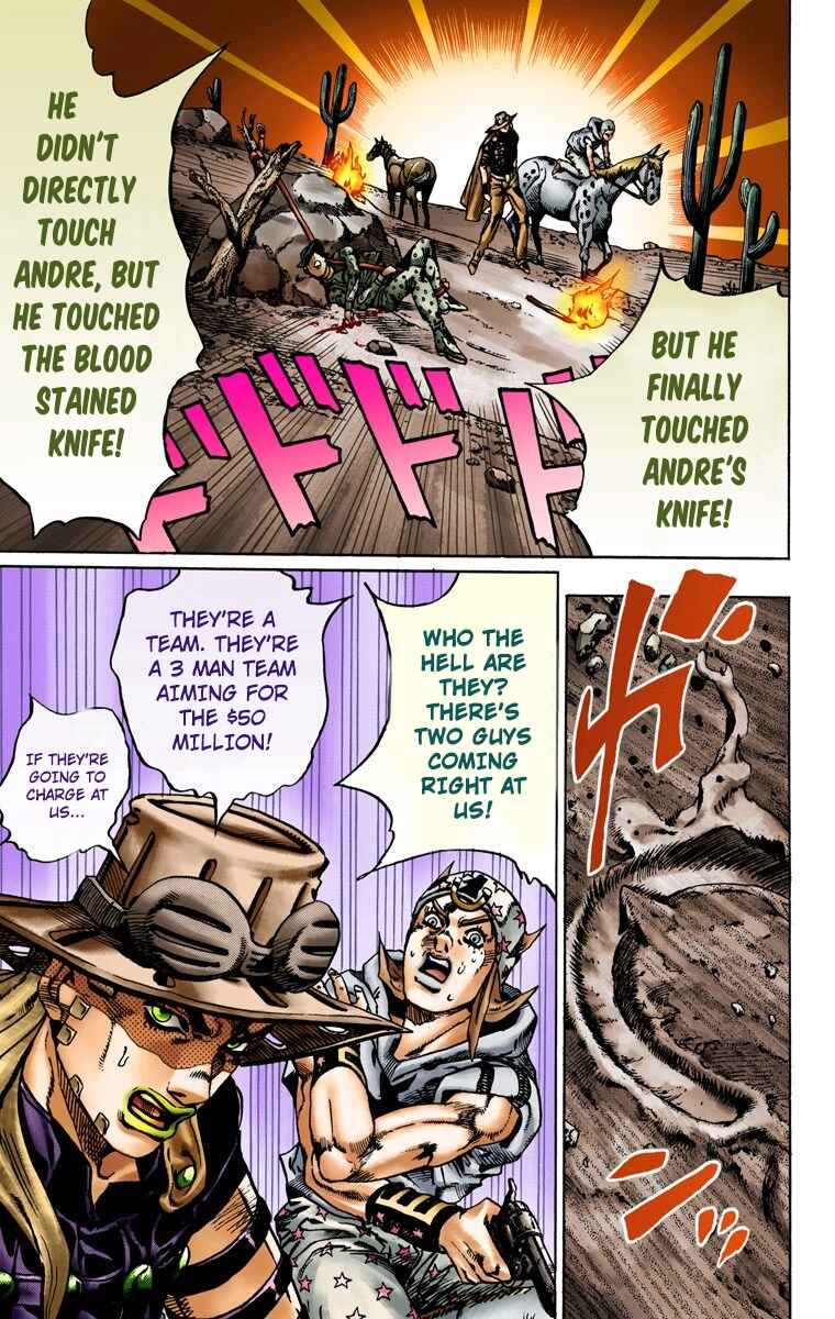 JoJo no Kimyou na Bouken: Part 7 - Steel Ball Run Color-ban Chapter 15 - Page 29
