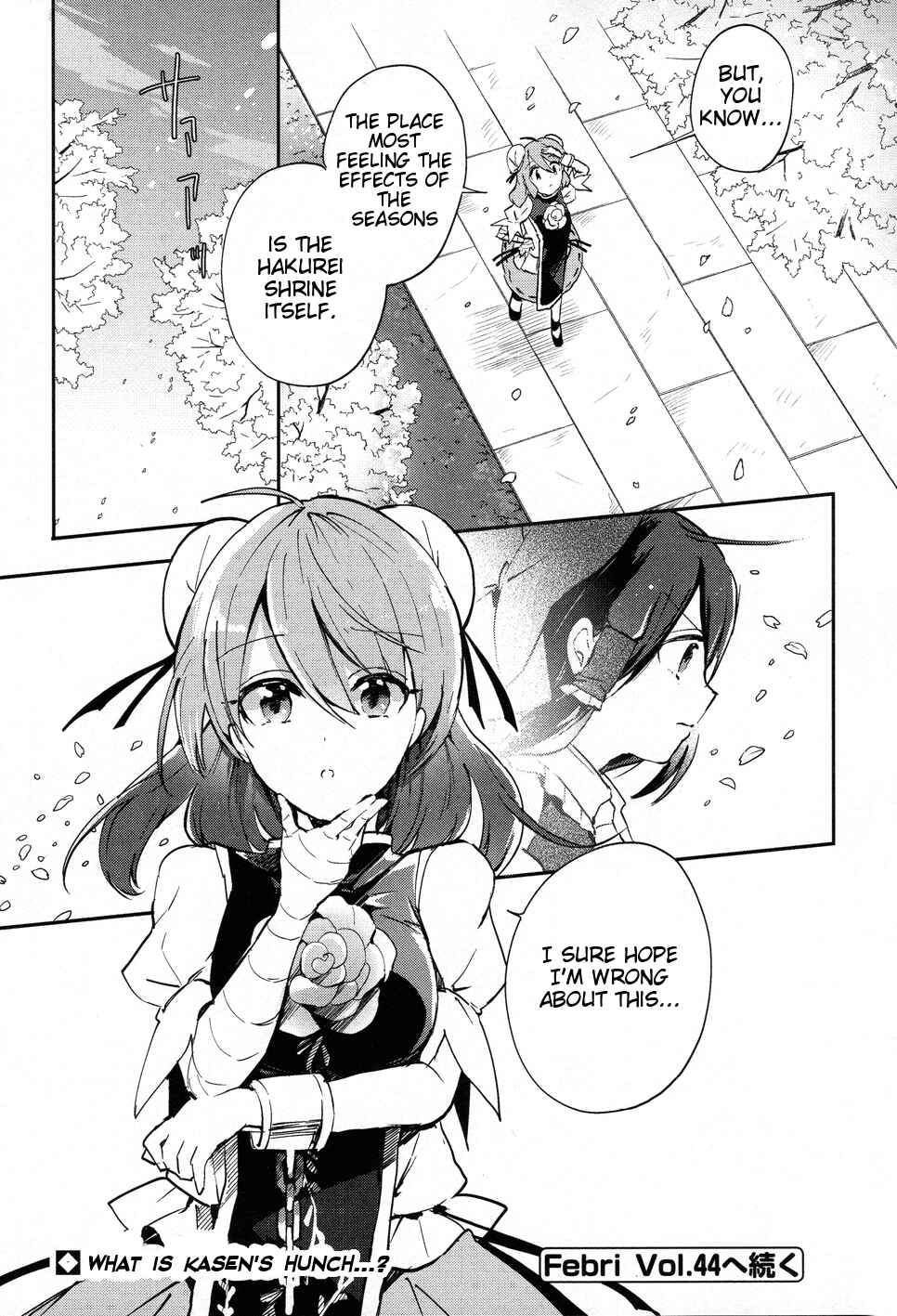 Touhou Ibara Kasen ~ Wild and Horned Hermit. Chapter 41 - Page 30