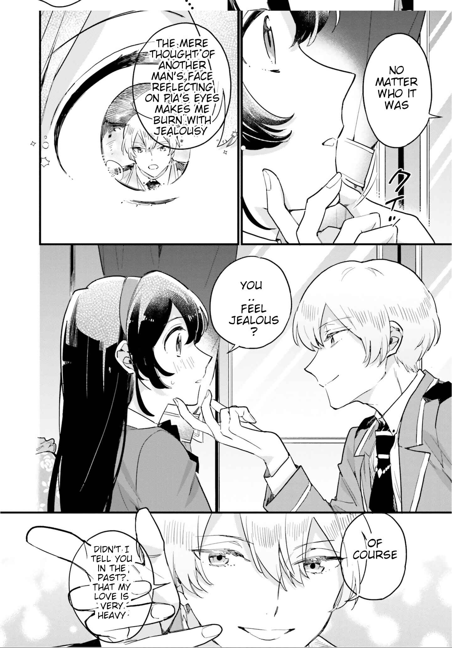 Yowaki MAX Reijou nanoni, Ratsuwan Konyakusha-sama no Kake ni Notte Shimatta Chapter 8 - Page 12