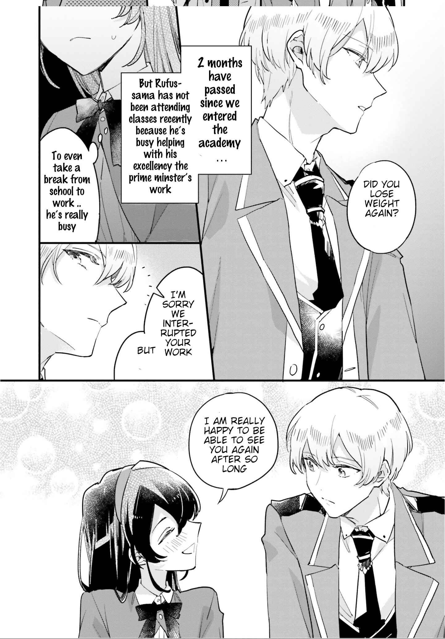 Yowaki MAX Reijou nanoni, Ratsuwan Konyakusha-sama no Kake ni Notte Shimatta Chapter 8 - Page 2