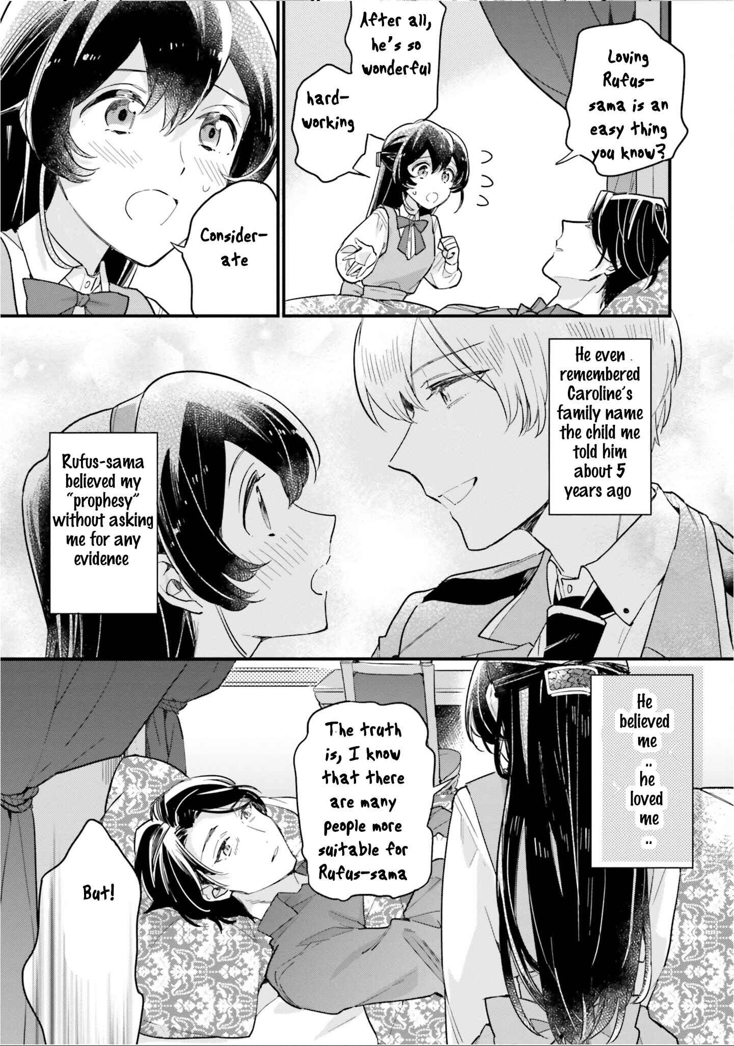 Yowaki MAX Reijou nanoni, Ratsuwan Konyakusha-sama no Kake ni Notte Shimatta Chapter 8 - Page 27
