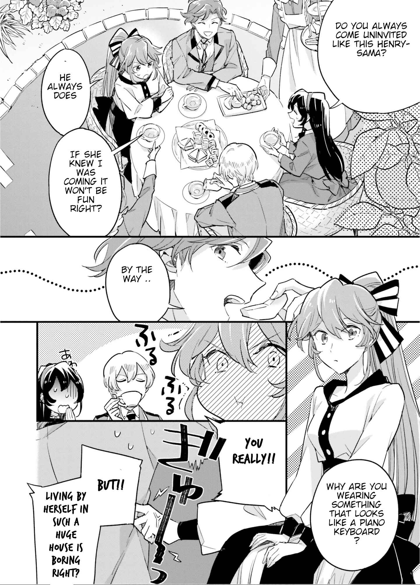 Yowaki MAX Reijou nanoni, Ratsuwan Konyakusha-sama no Kake ni Notte Shimatta Chapter 8 - Page 4