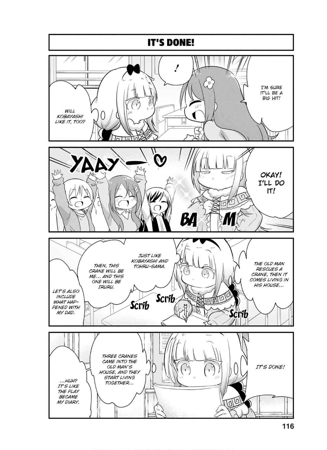 Kobayashi-san Chi no Maid Dragon - Kanna no Nichijou Chapter 79 - Page 4