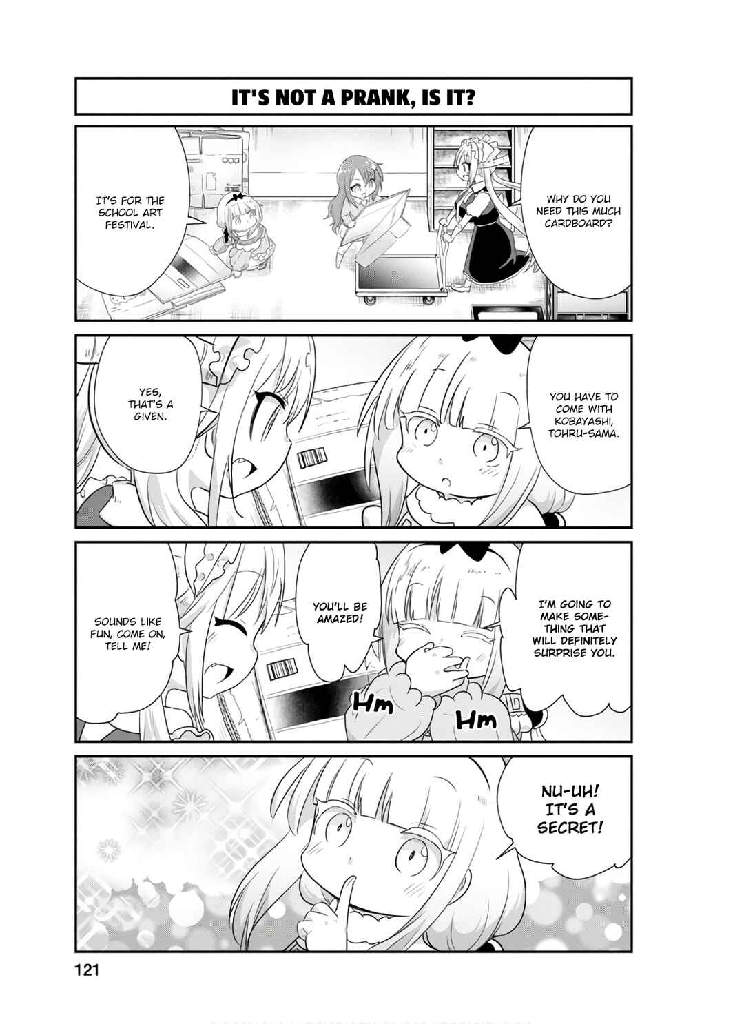 Kobayashi-san Chi no Maid Dragon - Kanna no Nichijou Chapter 79 - Page 9