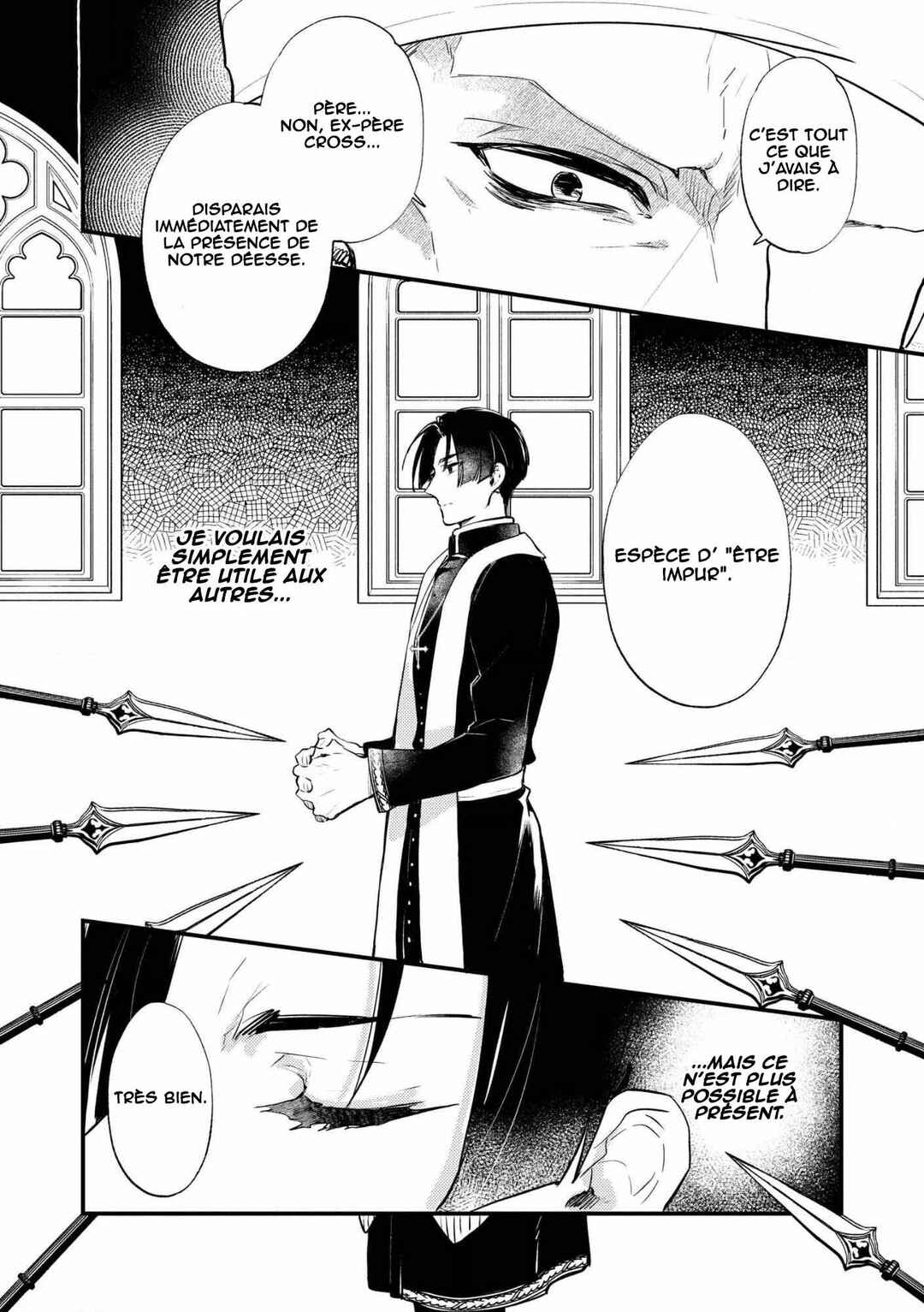"[Jashin no Chi] ga Nagareteiru" to Iware, Shinsei Kyoukai o Tsuihou Sareta Shinpu desu. ~Rifujin na Riyuu de Kyoukai o Oidasaretara, Shinkou Taishou no Megami-sama mo Issho ni Tsuitekichaimashita~ Chapter 1 - Page 8