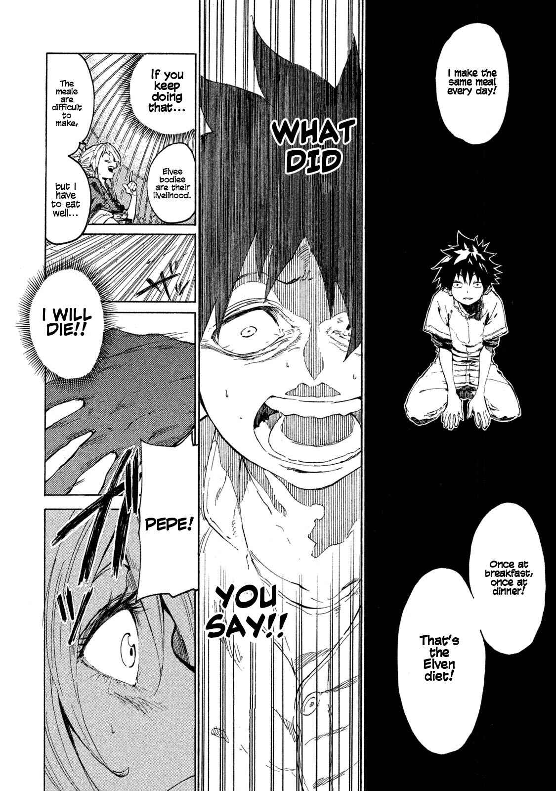 Mazumeshi Elf to Yuuboku gurashi Chapter 1 - Page 23