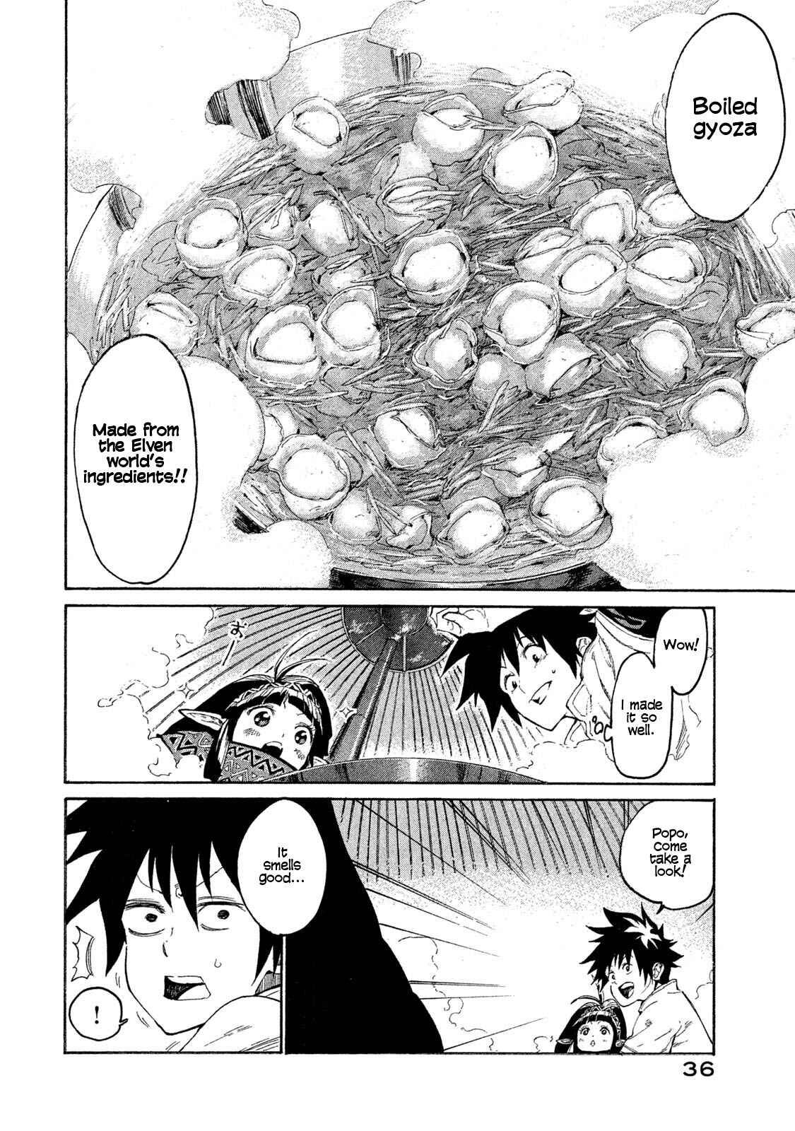 Mazumeshi Elf to Yuuboku gurashi Chapter 1 - Page 35