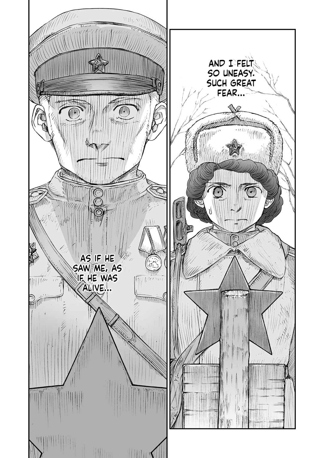 Sensou wa Onna no Kao wo Shiteinai Chapter 32.10 - Page 11