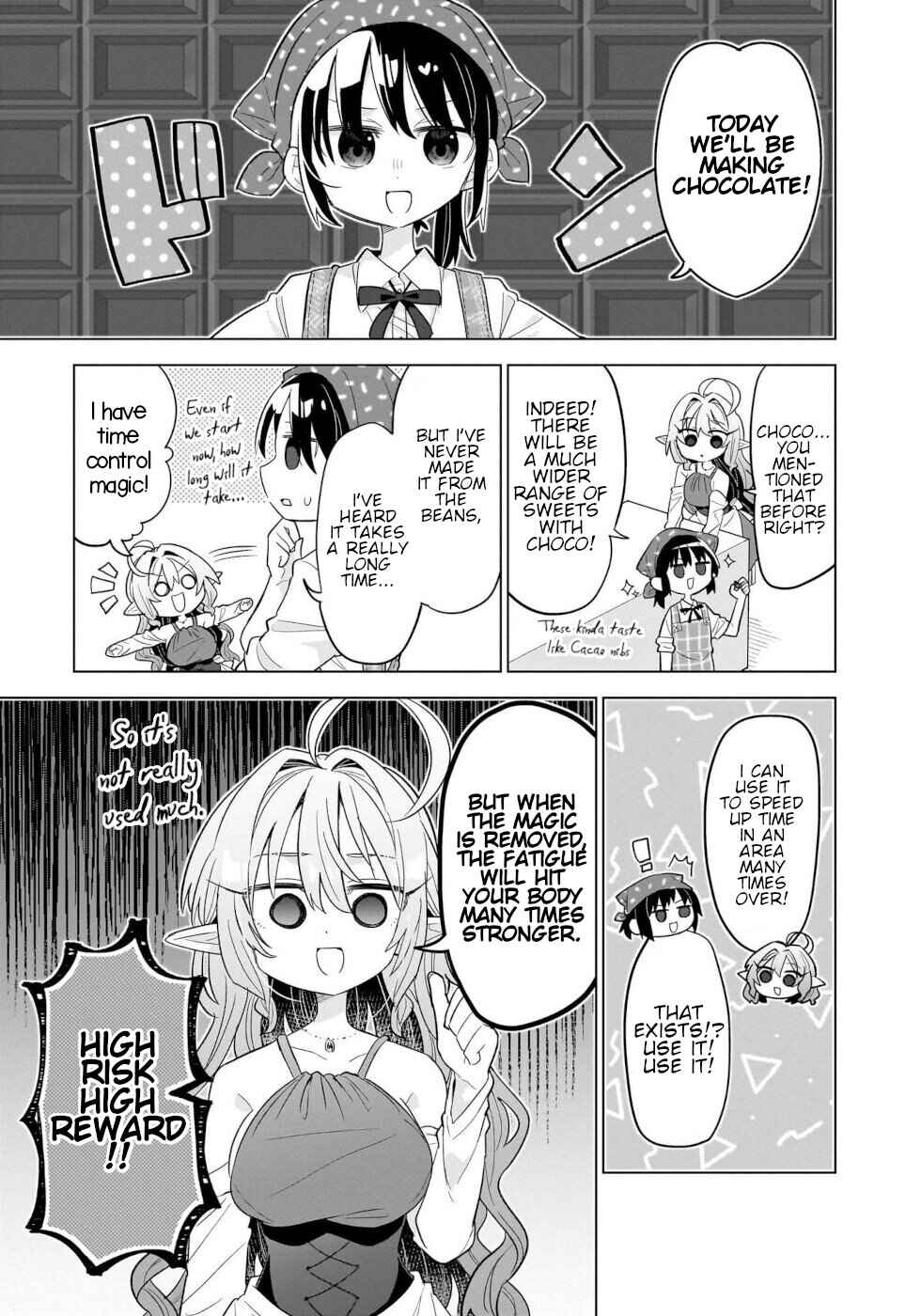 Okashi na Elf to Joshikousei Chapter 7 - Page 7